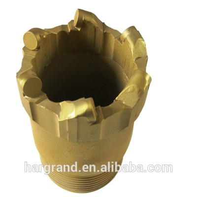 PDC non-coring bit